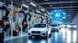 Discover how AI is revolutionizing automotive manufacturing with smarter production, improved efficiency, and enhanced quality control for the future of cars